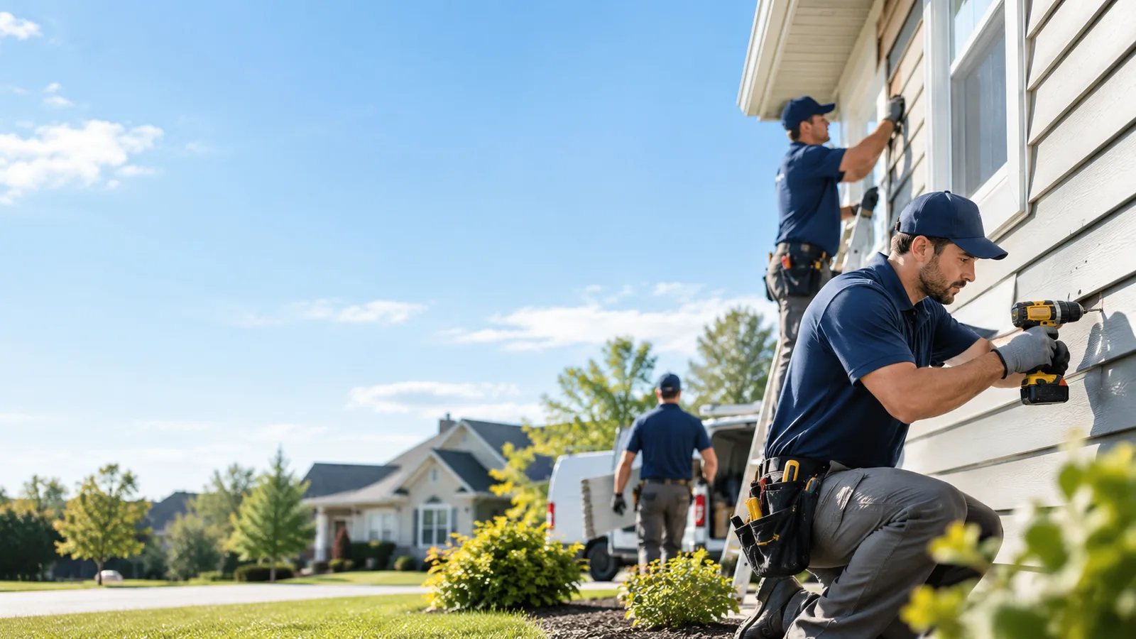 Siding Repair Vs Replacement in Tebbetts, MO